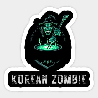 Korean Zombie Sticker